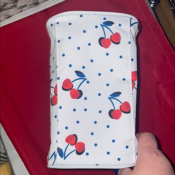 Kate Spade Red & White Cherry Collection Lunch Bag - Picture 4 of 7